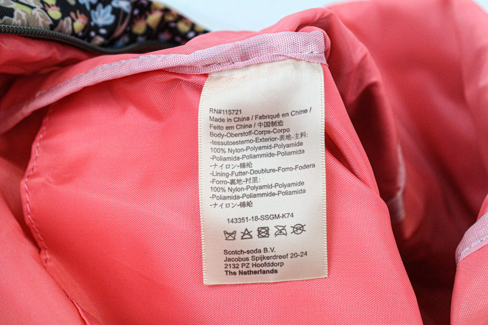 MAISON SCOTCH Women's Backpack OS Multicoloured Patterned Casual School Bag