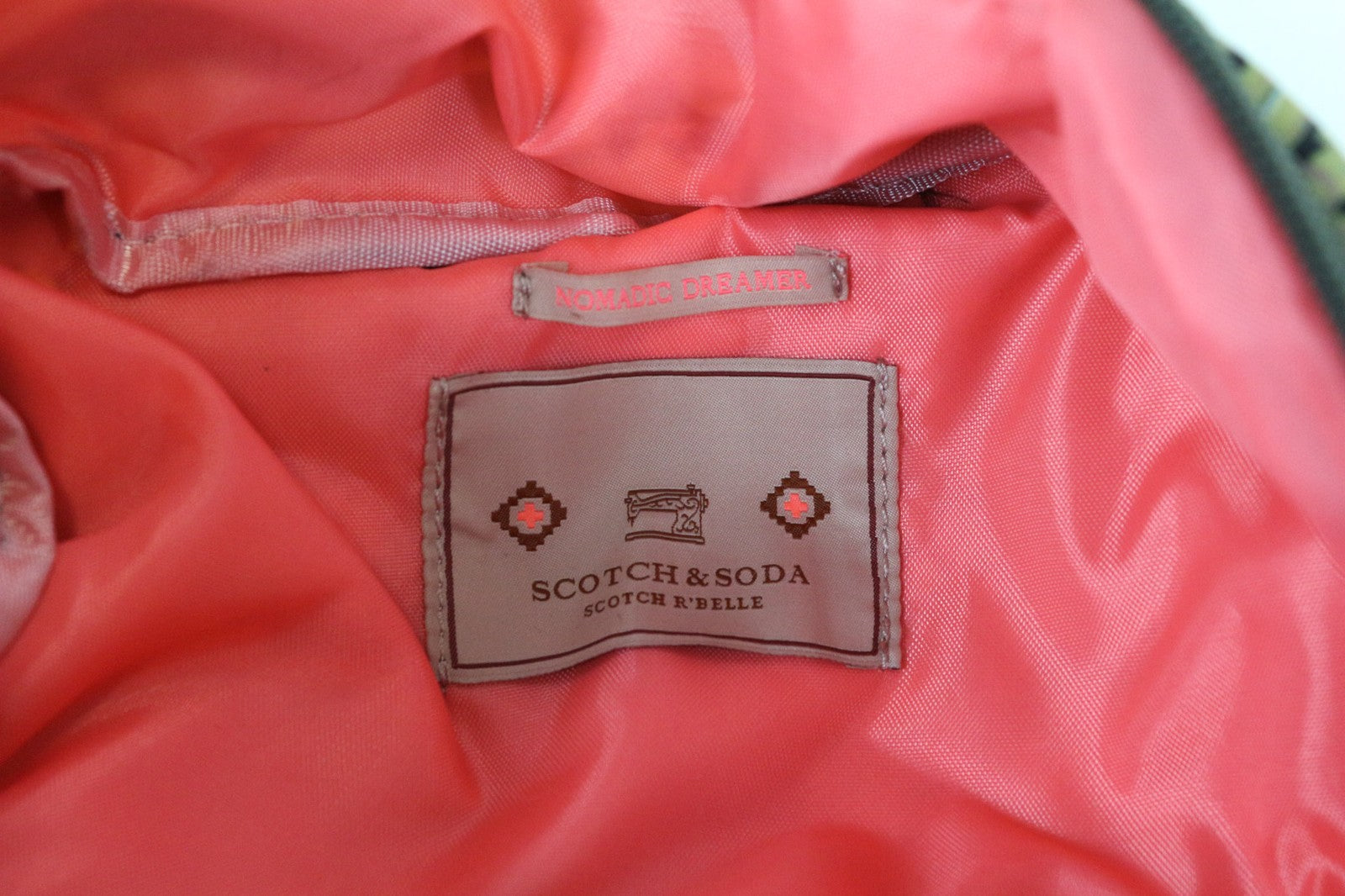 MAISON SCOTCH Women's Backpack OS Multicoloured Patterned Casual School Bag