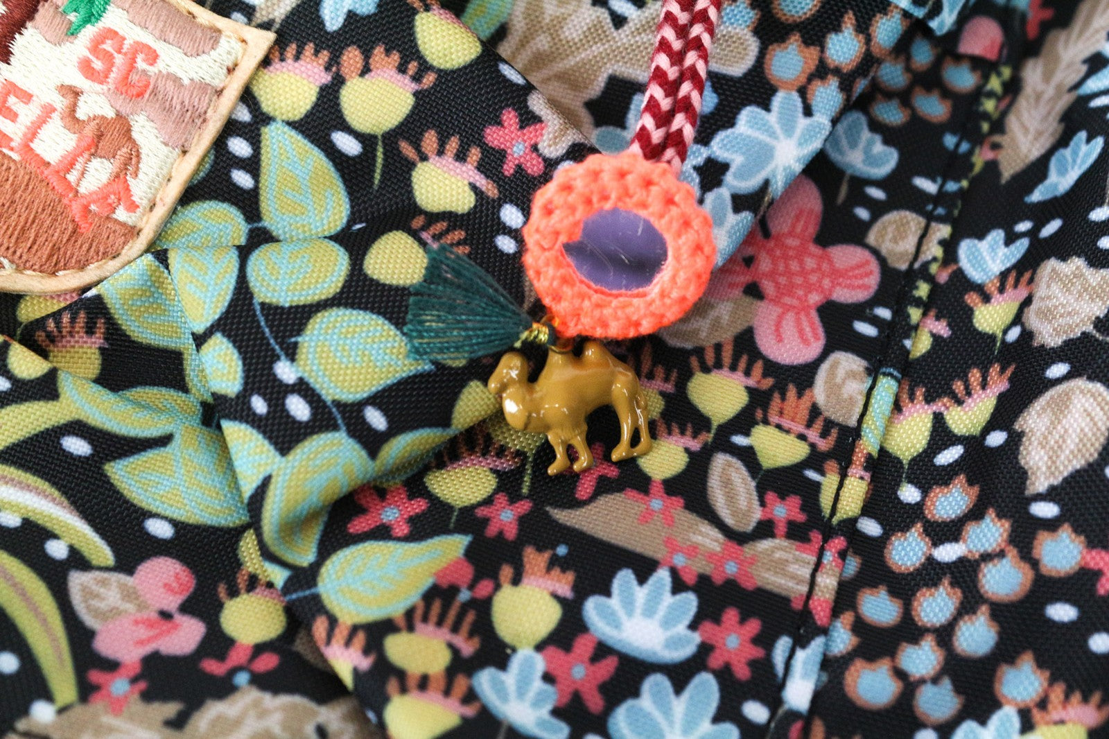 MAISON SCOTCH Women's Backpack OS Multicoloured Patterned Casual School Bag