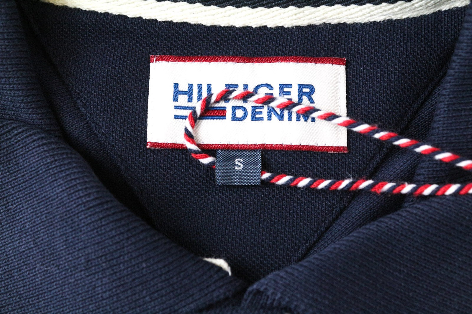 TOMMY HILFIGER DENIM Men's T-Shirt S Blue Casual Short Sleeve Cotton Top