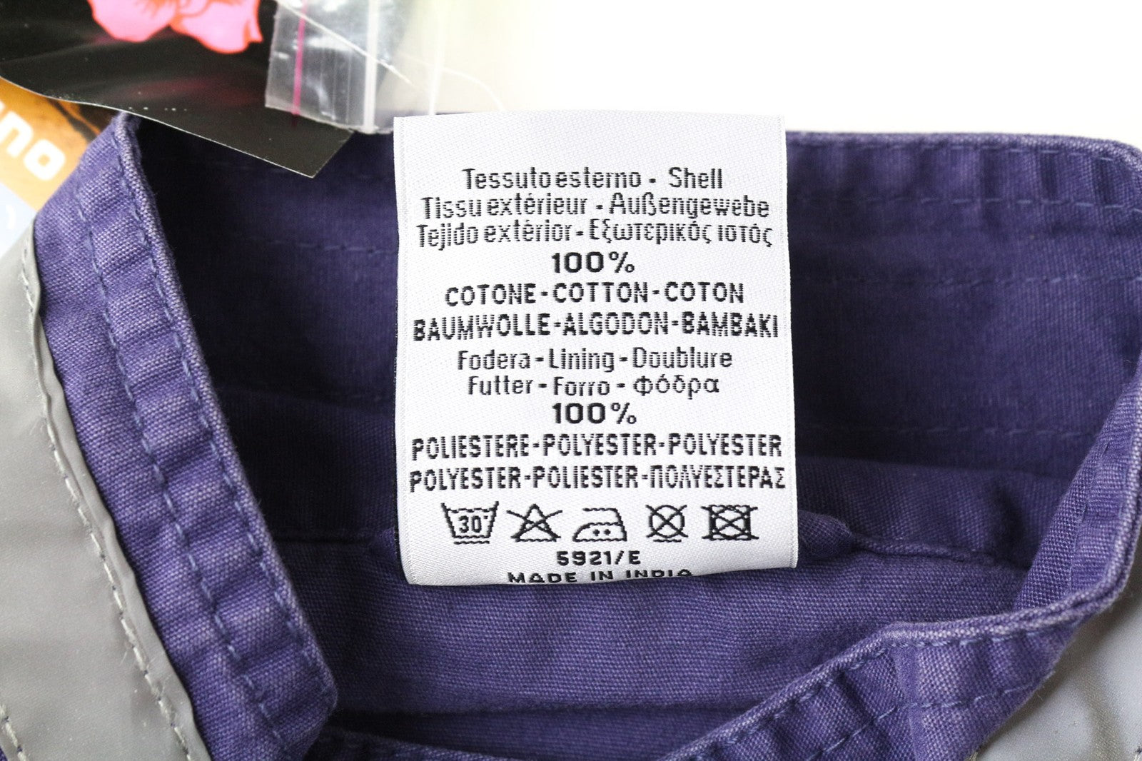 TUCANO URBANO Shorty Women's Jacket IT42 Purple Breathable Cotton Moto Jacket