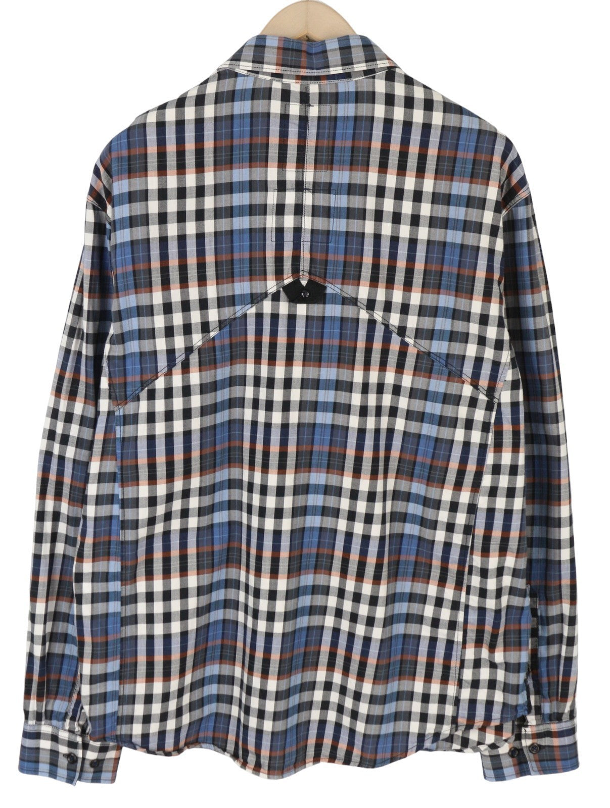 G-STAR Aero Phantom Chech L/S Men Shirt 2XL Casual Plaid Button-Up Spread Neck