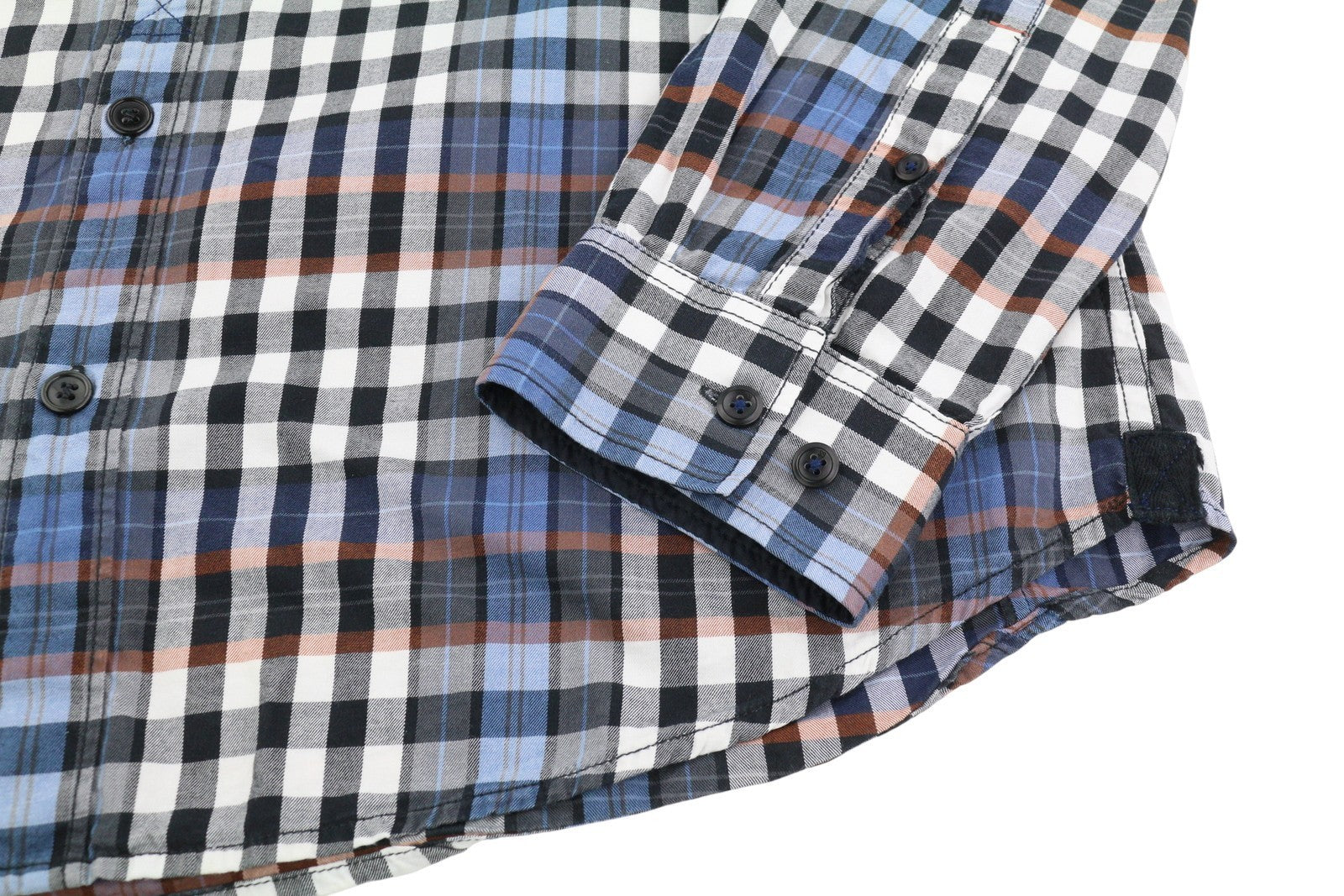 G-STAR Aero Phantom Chech L/S Men Shirt 2XL Casual Plaid Button-Up Spread Neck