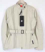 TUCANO URBANO Beatrix Women's Jacket IT42 Beige Waterproof Moto Belted Coat