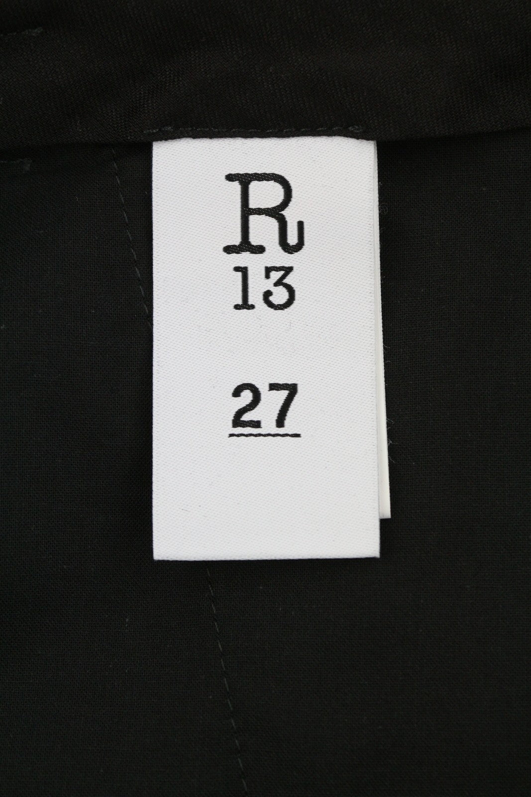 R13 Jumbo Tailored Women Shorts 27 Brown Linen Bermuda Drop Crotch SS25 RRP799