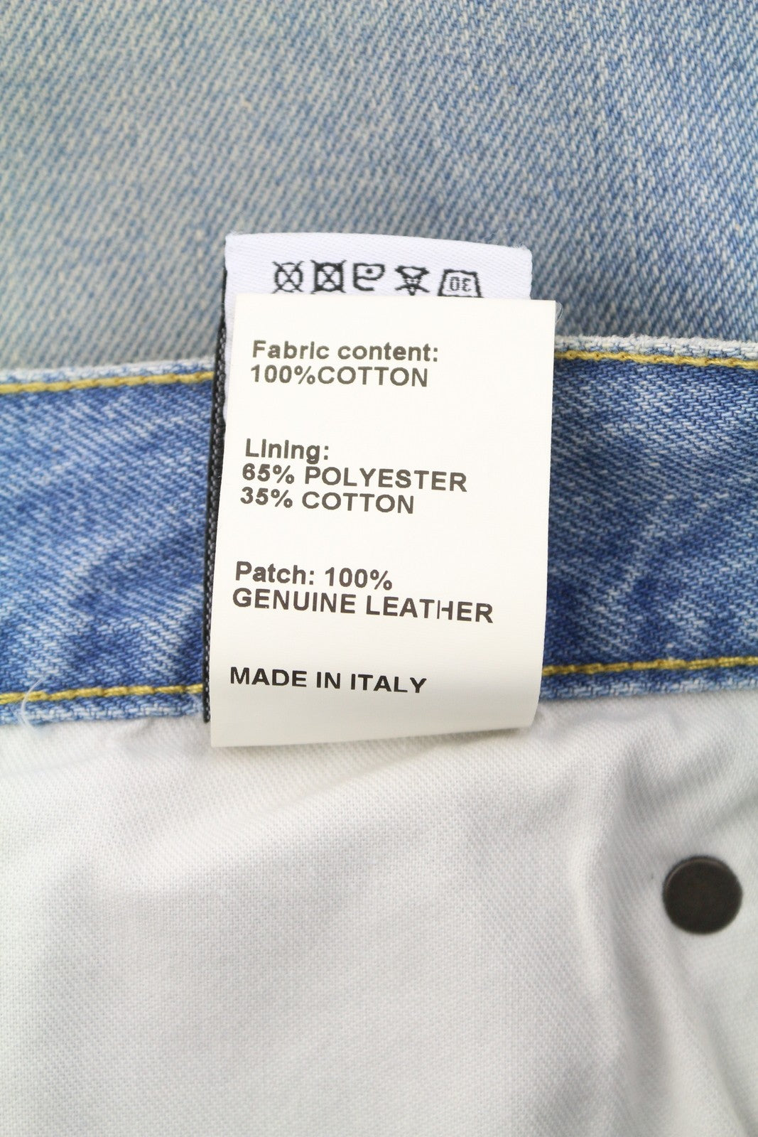 R13 Cross Over Women Jeans 25 Merrin Blue Faded Asymmetric Straight PF25 RRP795