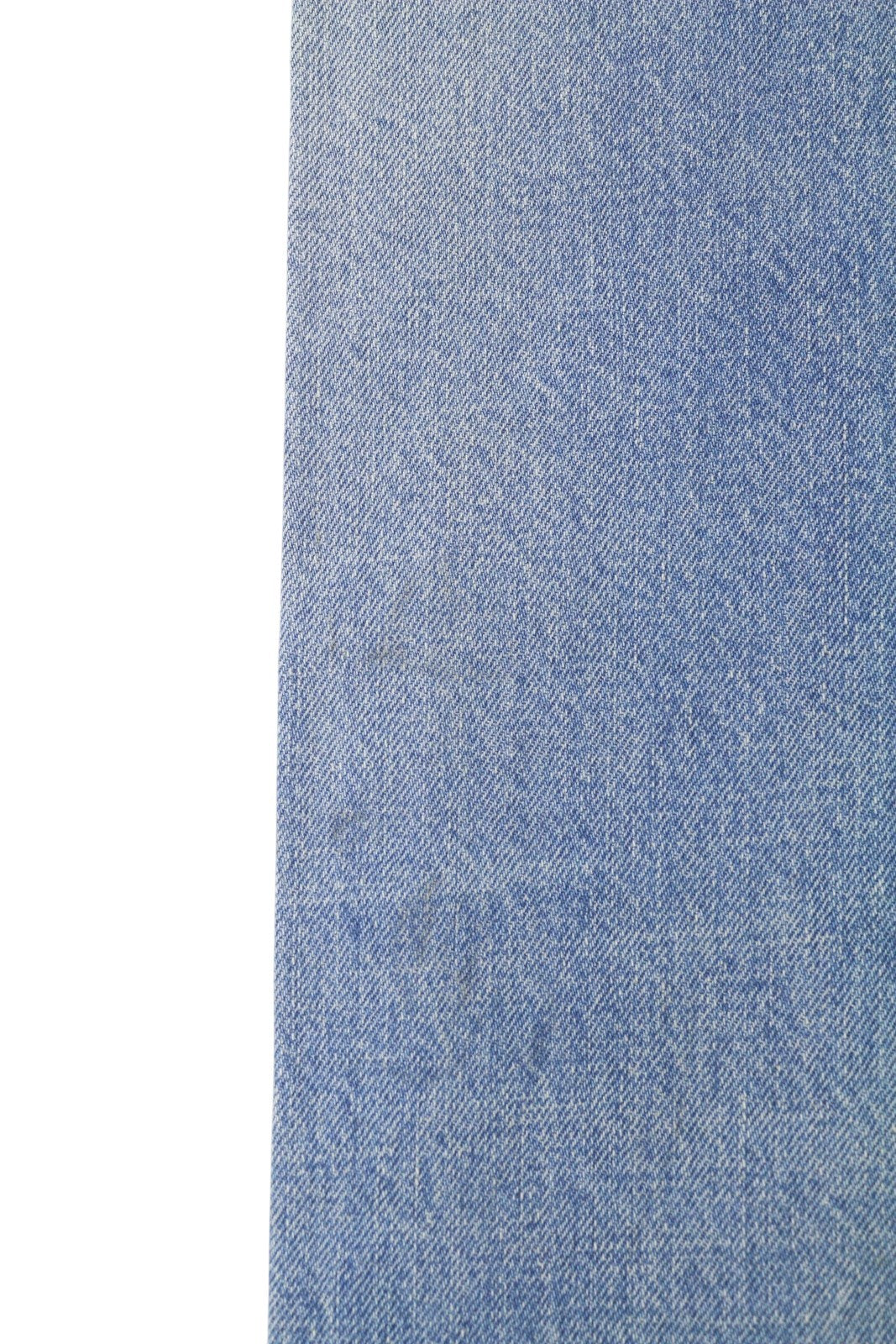 R13 X-BF Women Jeans 27 Merrin Blue Whiskers Faded Cropped Zip Fly Denim PF25