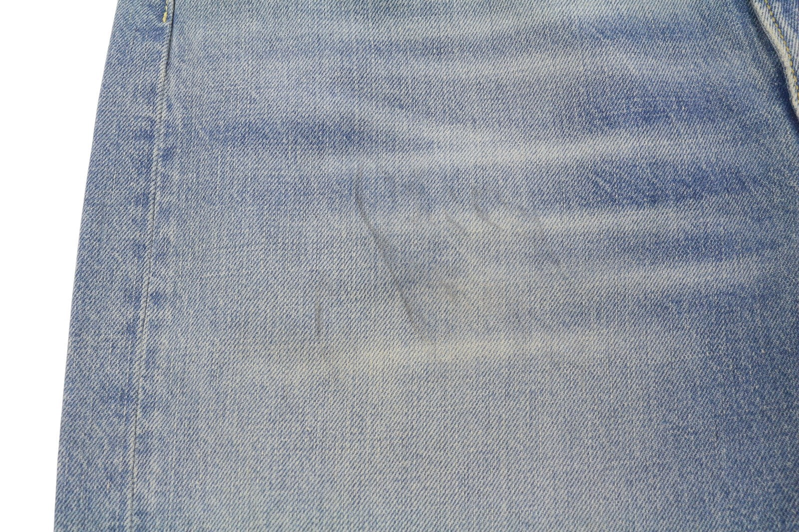 R13 X-BF Women Jeans 26 Merrin Blue Whiskers Faded Cropped Zip Fly PF25 RRP795