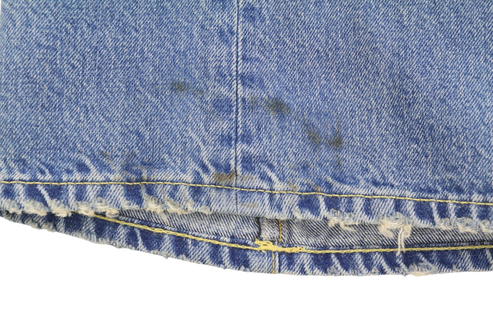 R13 Charlotte Women Jeans 25 Merrin Blue Faded Flared High Rise PF25 RRP795