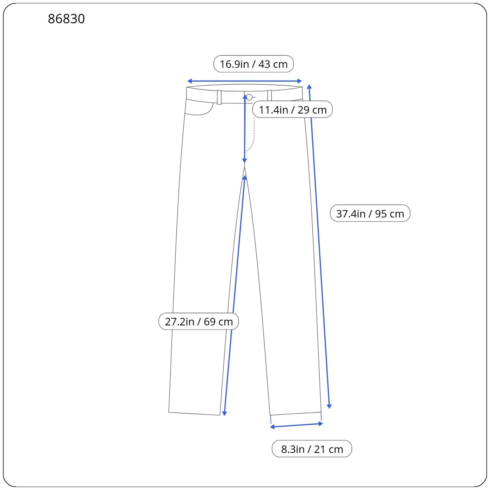 R13 Romeo Women Jeans 29 Kutton Blue Whiskers Faded Cropped Straight Fit FW25