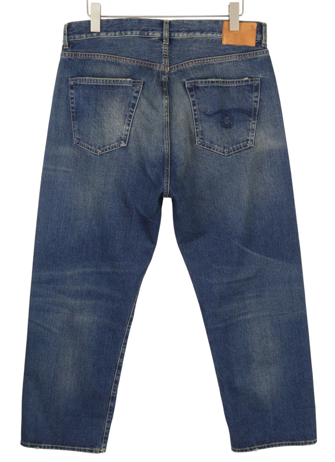 R13 Cuffed X-BF Women Jeans 30 Adelaide Selvedge Blue Limited Edition RRP950