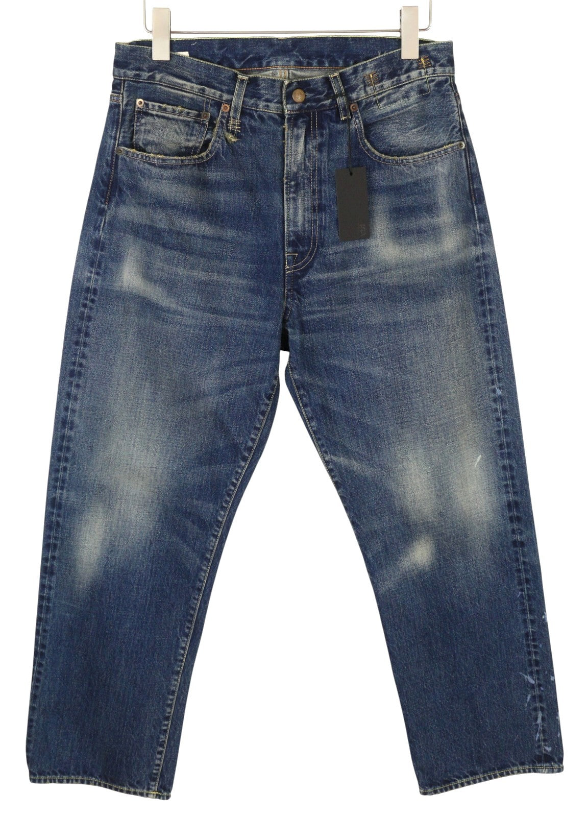 R13 Cuffed X-BF Women Jeans 27 Adelaide Selvedge Blue Limited Edition RRP950