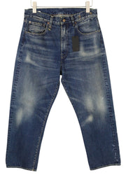 R13 Cuffed X-BF Women Jeans 27 Adelaide Selvedge Blue Limited Edition RRP950