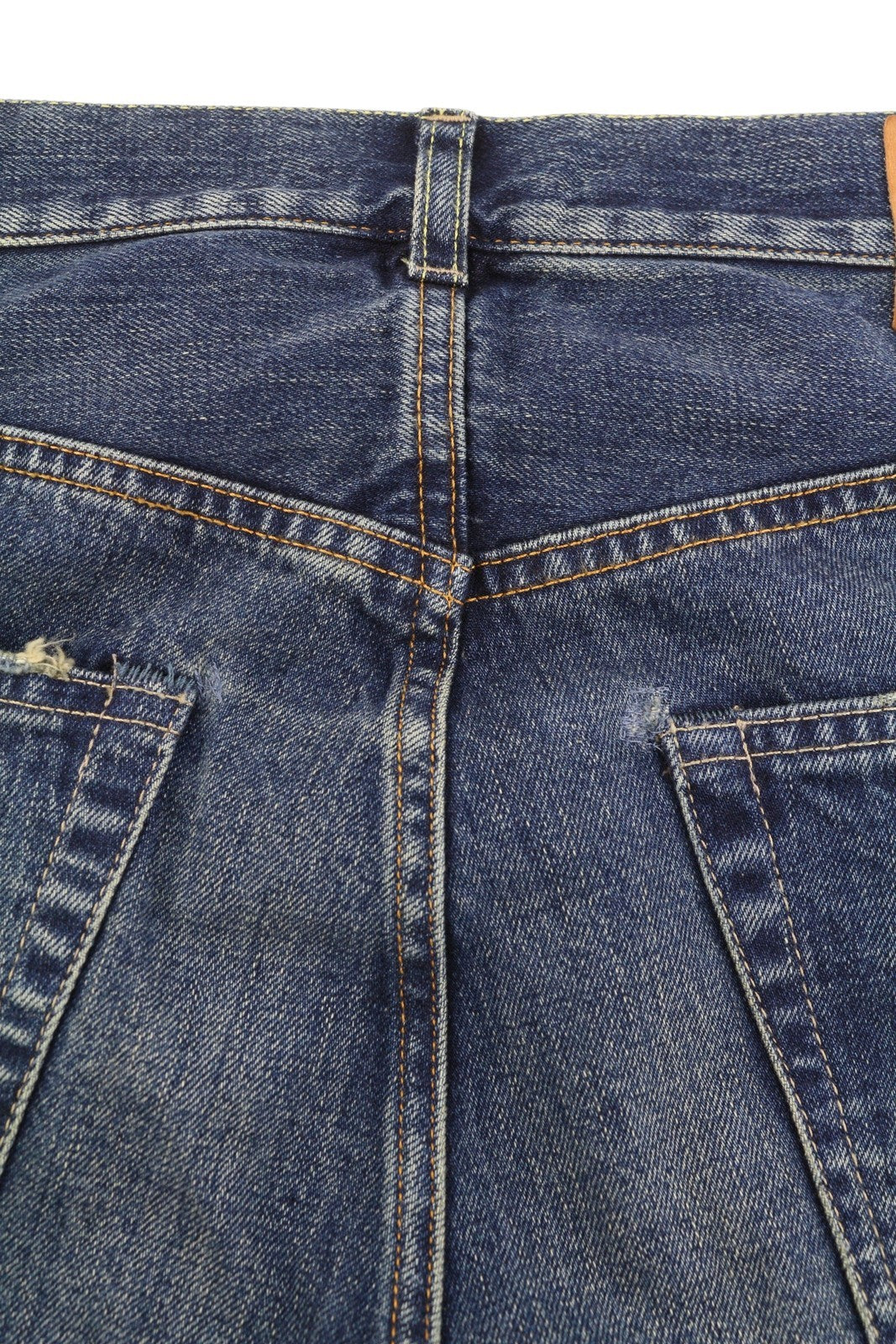 R13 Cuffed X-BF Women Jeans 26 Adelaide Selvedge Blue Limited Edition RRP950