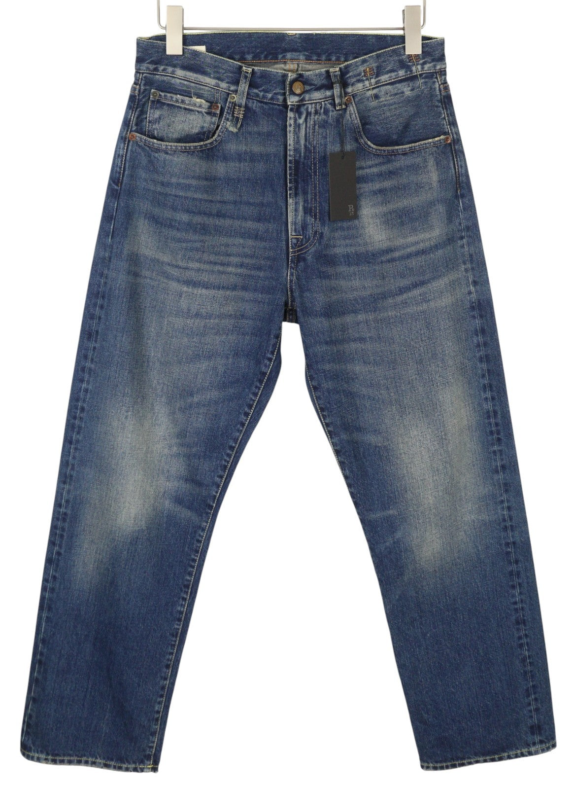 R13 Cuffed X-BF Women Jeans 26 Adelaide Selvedge Blue Limited Edition RRP950