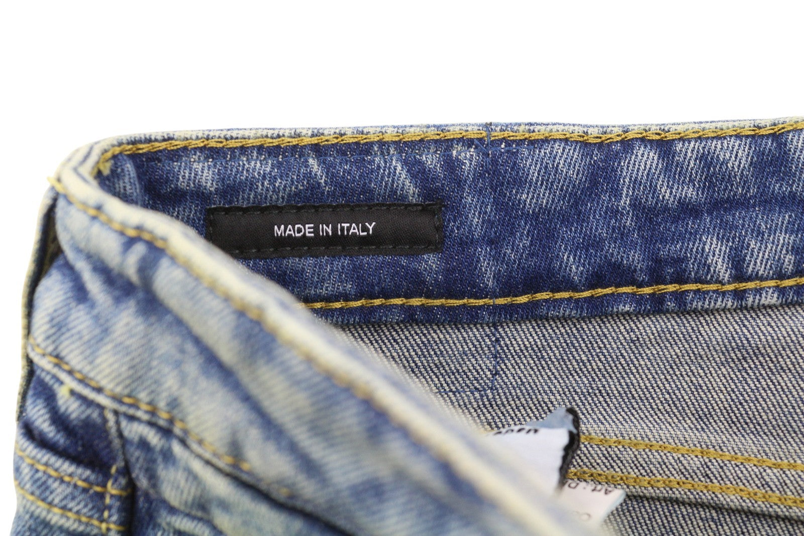 R13 Boy Flare Women Jeans 26 Kelly Stretch Flare Faded Whiskers Blue PF25 RRP645