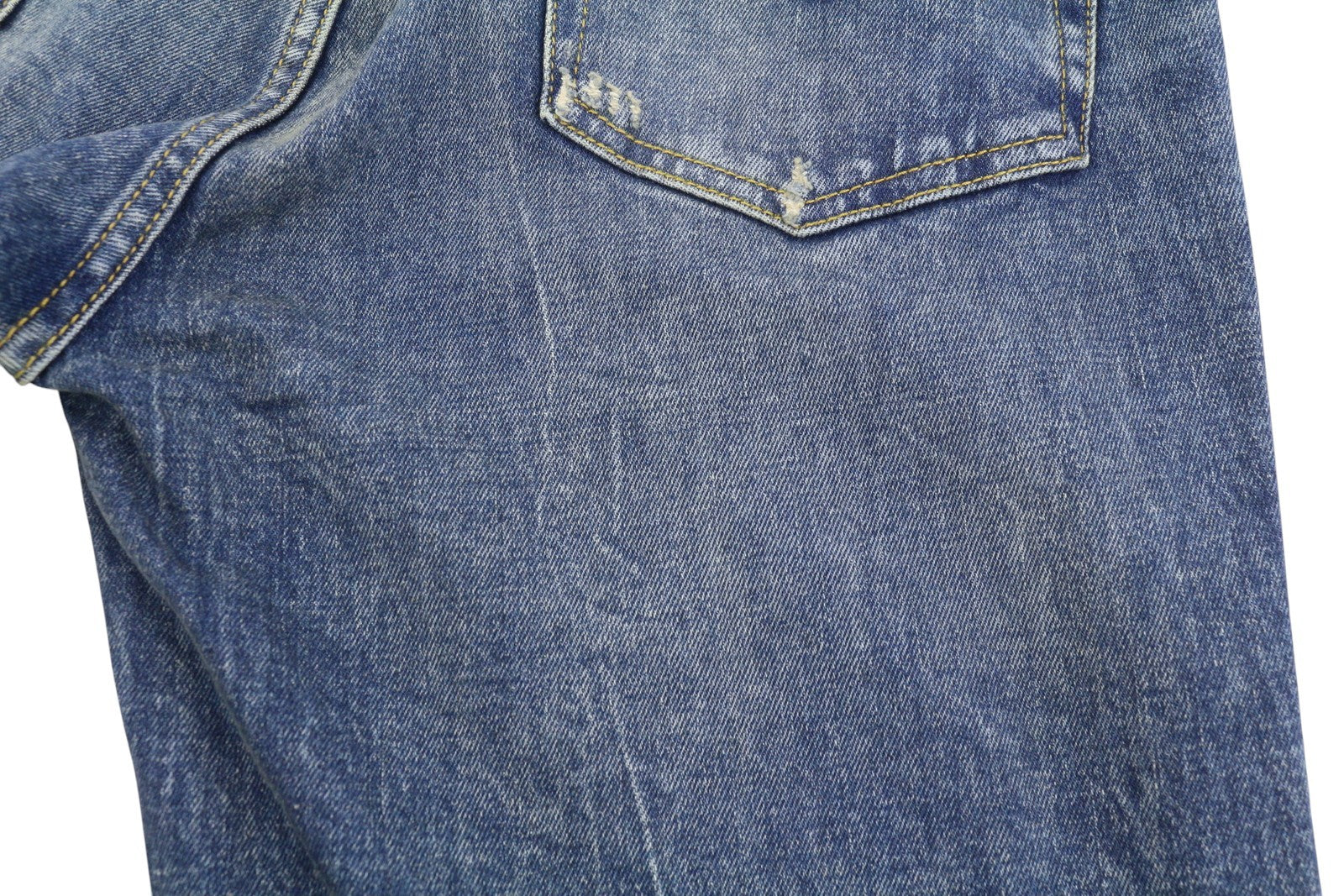 R13 Jane Women Jeans 27 Kelly Stretch Slim Flare Fit Faded Blue PF25 RRP645