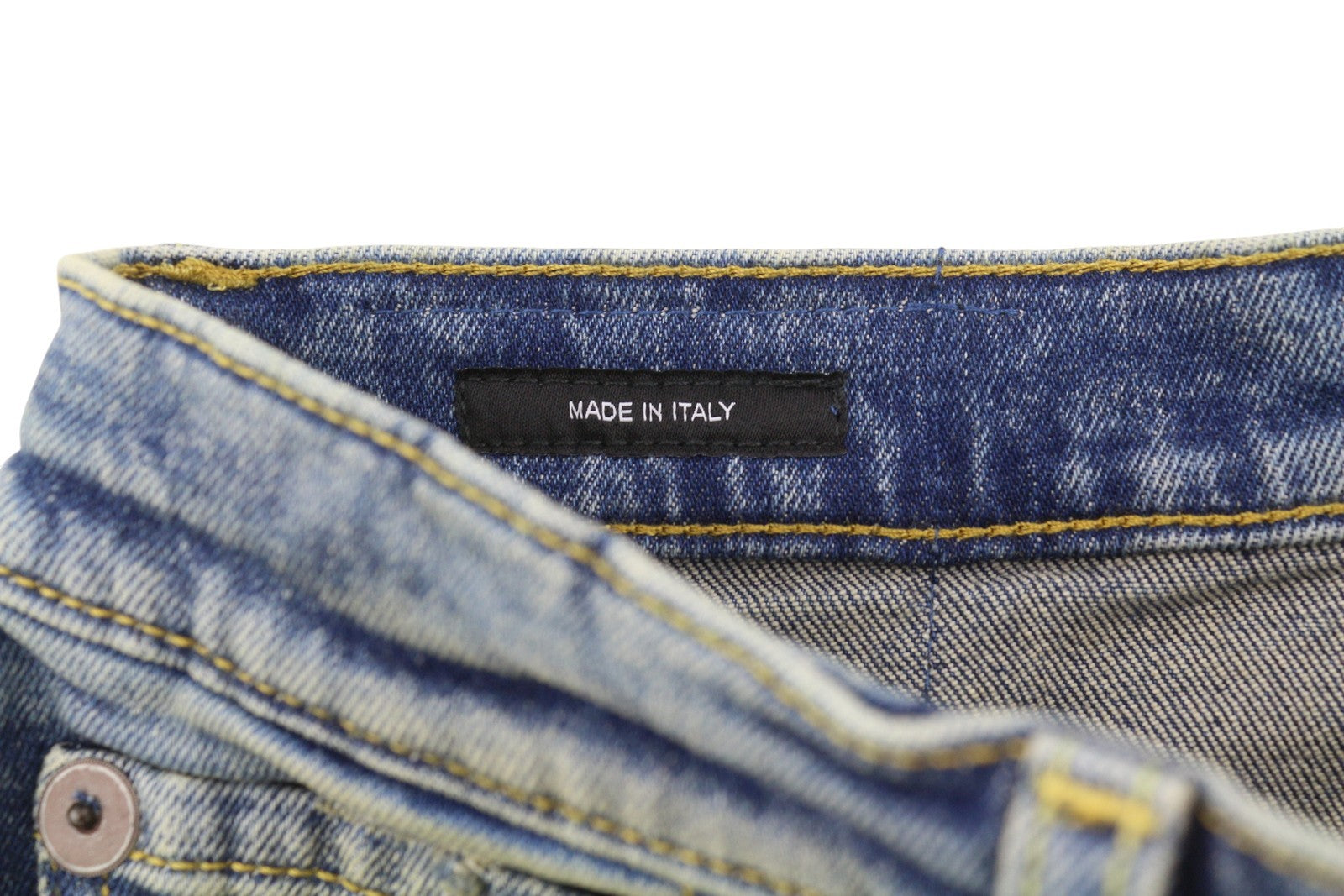 R13 Jane Women Jeans 27 Kelly Stretch Slim Flare Leg Faded Blue PF25 RRP645