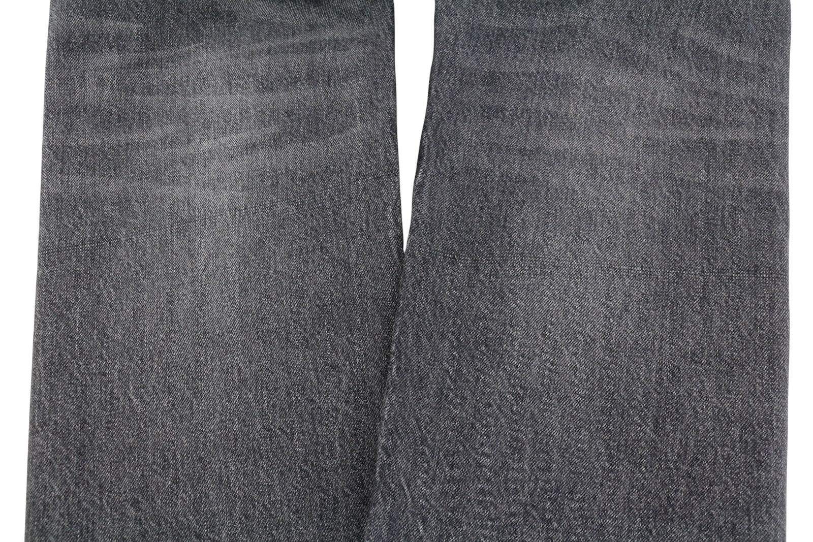 R13 Boyfriend Women Jeans 26 Leyton Black Faded Whiskers Cropped Zip Fly FW25