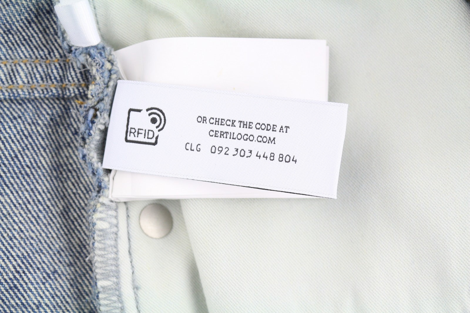 OFF-WHITE c/o VIRGIL ABLOH Meteor Denim Women Jeans W27 Blue Cut-Out RRP765