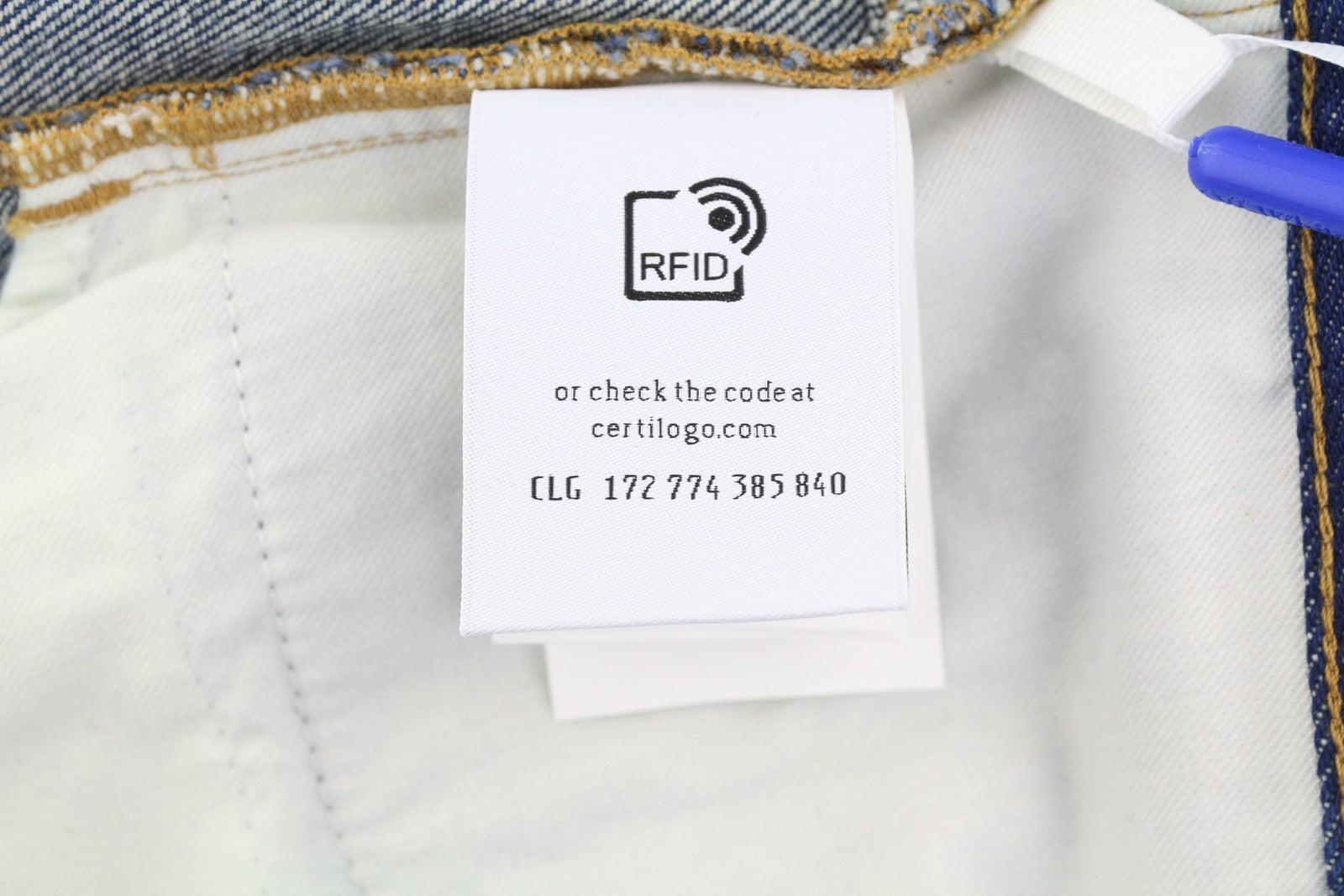 OFF-WHITE c/o VIRGIL ABLOH Meteor Denim Women Jeans W27 Blue Cut-Out F25 RRP765