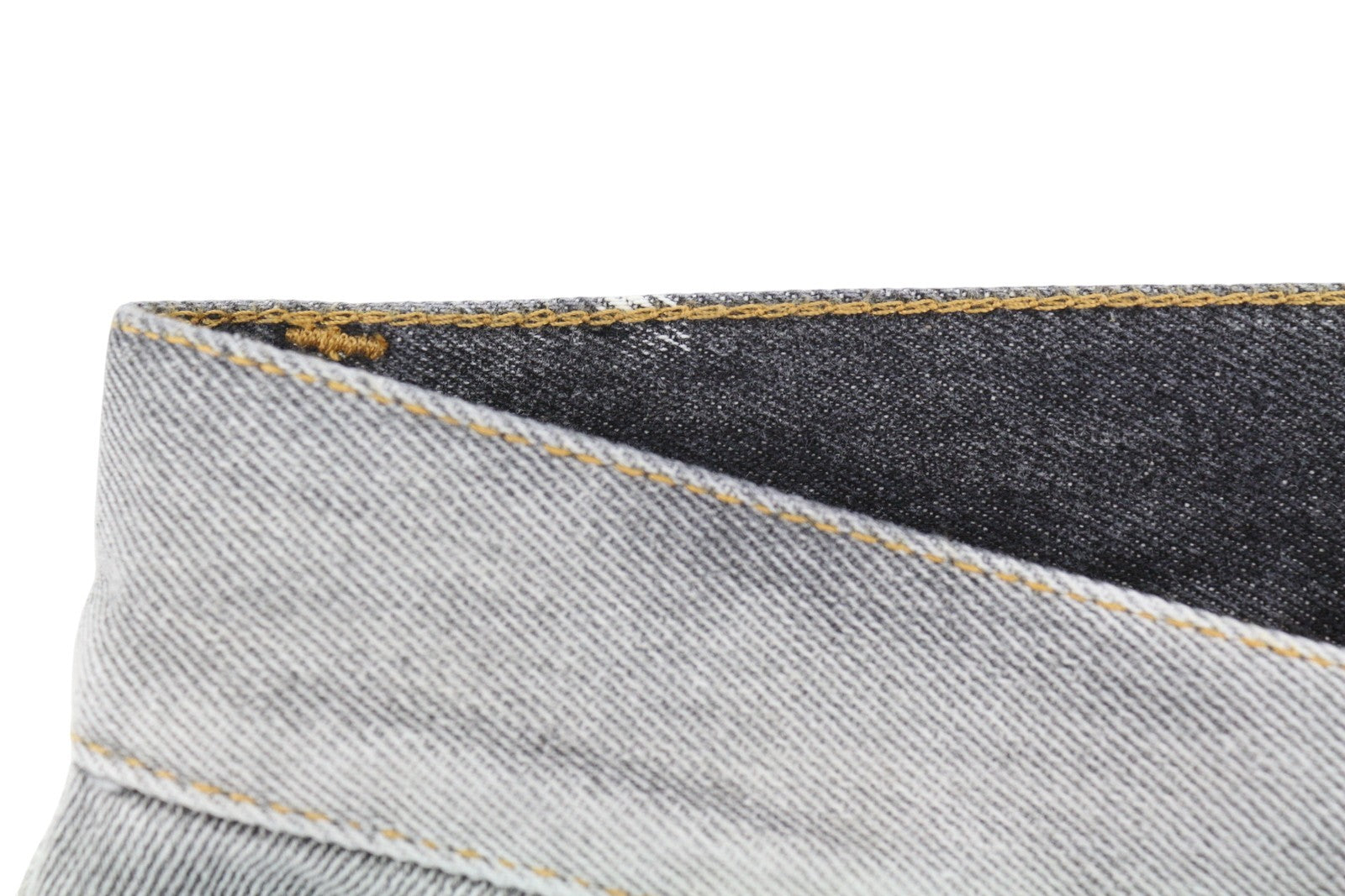 OFF-WHITE c/o VIRGIL ABLOH Meteor Denim Bleach Women Jeans W27 Grey F25 RRP765