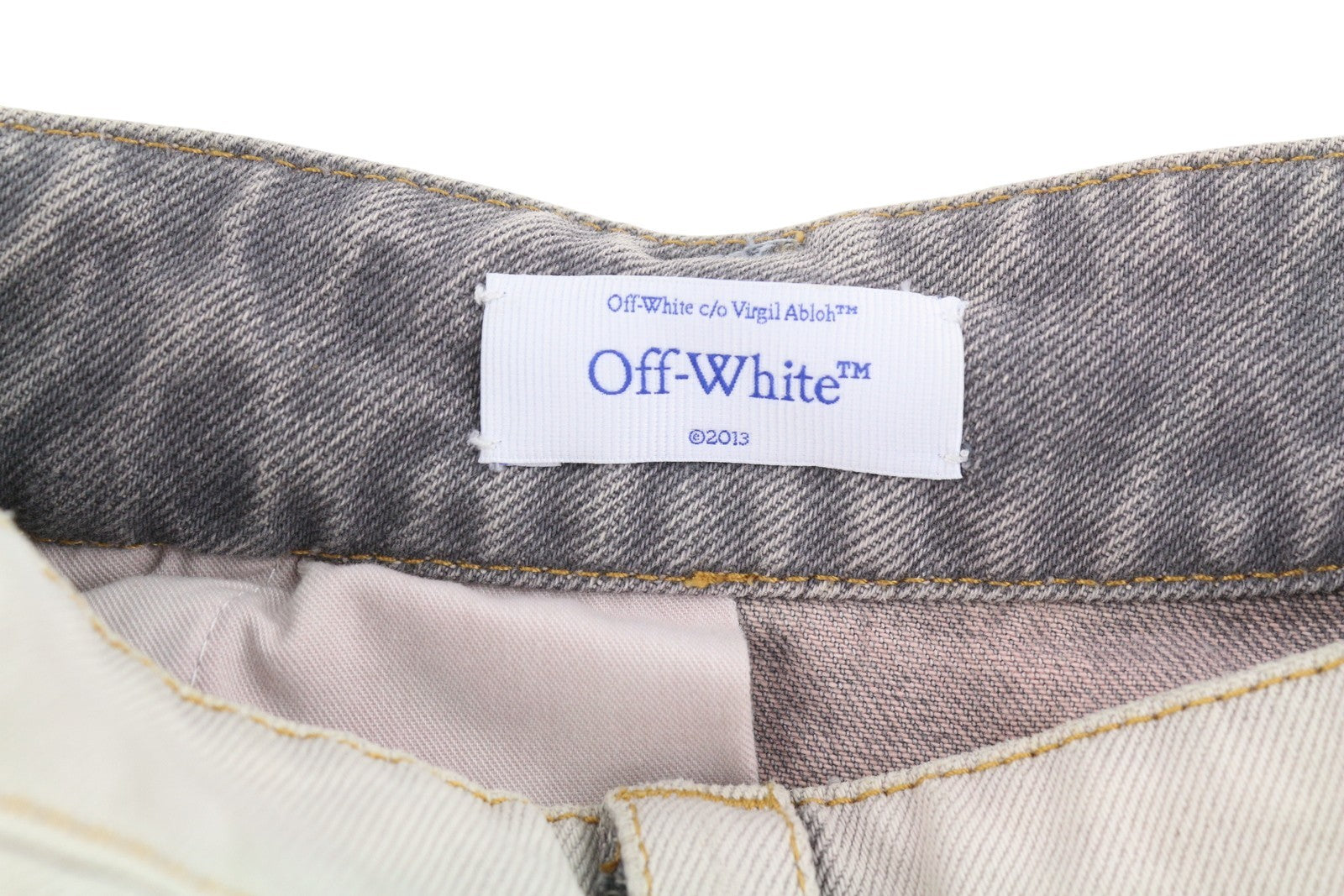 OFF-WHITE c/o VIRGIL ABLOH Laundry Cargo Over Pants Women Jeans W26 RRP2088