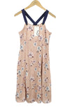 Pink Polyester Dress