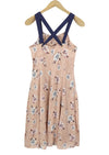 Pink Polyester Dress