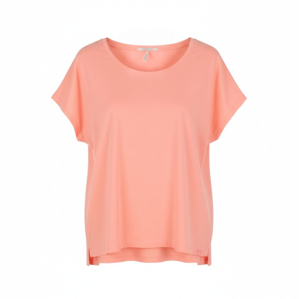 Rosa Baumwoll-T-Shirt