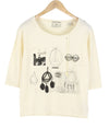 Ivory Cotton T-Shirt