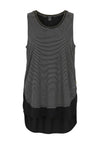 Black Viscose T-Shirt