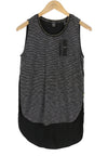 Black Viscose T-Shirt