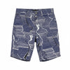 Blue Cotton Shorts