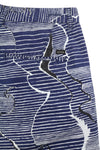 Blue Cotton Shorts