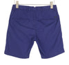 Blue Cotton Shorts