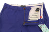 Blue Cotton Shorts
