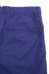Blue Cotton Shorts