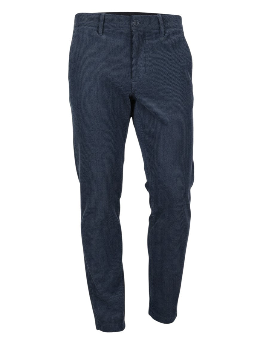 Blue Cotton Trousers
