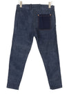 Blue Cotton Trousers