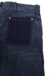 Blue Cotton Trousers