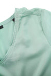 Green Polyester Dress