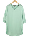 Green Polyester Dress