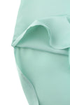 Green Polyester Dress