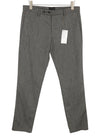 Grey Viscose Trousers
