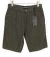Green Cotton Shorts