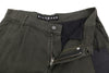 Green Cotton Shorts
