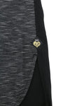 Black Viscose T-Shirt