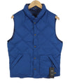 Blue Polyester Waistcoat