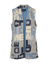 Multicoloured Viscose Waistcoat
